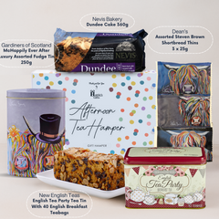 Afternoon Tea & Scottish Treats Gift Box McHappily Ever After