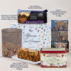 Afternoon Tea & Scottish Treats Gift Box Ross & Claire McCoo