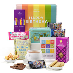 Rainbow Birthday Gift Set - Vibrant Tea Hamper