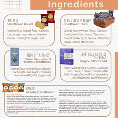 Scottish Luxury Biscuit Gift Set – White Chocolate & Hazelnut Shortbread