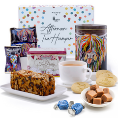 Afternoon Tea & Scottish Treats Gift Box Senga McCoo