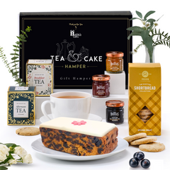 Ultimate Tea & Cake Hamper Iced Fruit Cake