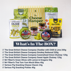 Cheese Hamper with Chutneys & Savoury Treats