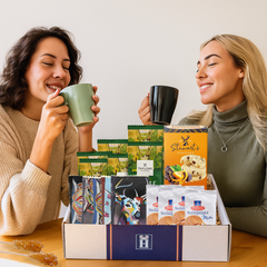 Coffee Gift Hamper – Chocolate Orange Biscuits & Gourmet Coffee