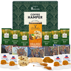 Coffee Gift Hamper – Chocolate Orange Biscuits & Gourmet Coffee