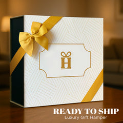 Luxury magnetic closure box in white, suitable for bespoke gifts, hampers, and branded packaging solutions