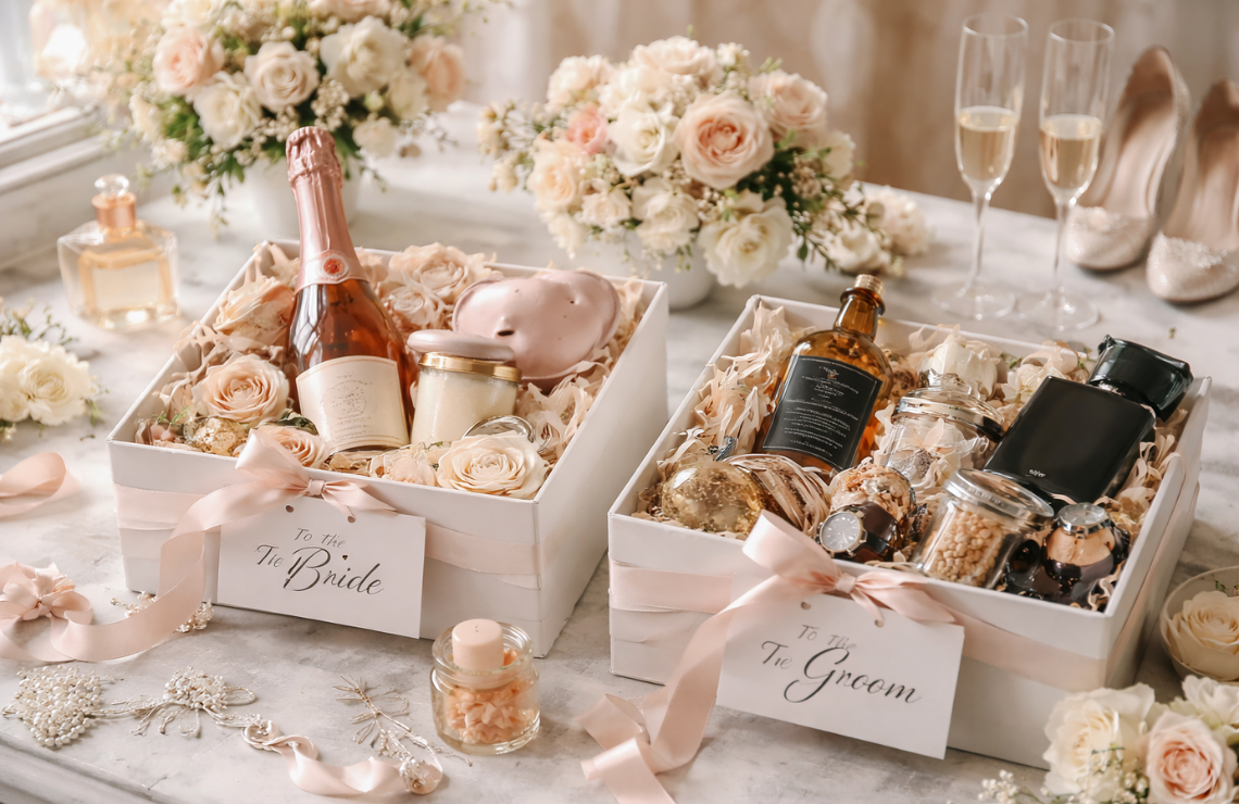 Gift Hampers For The Whole Wedding Journey
