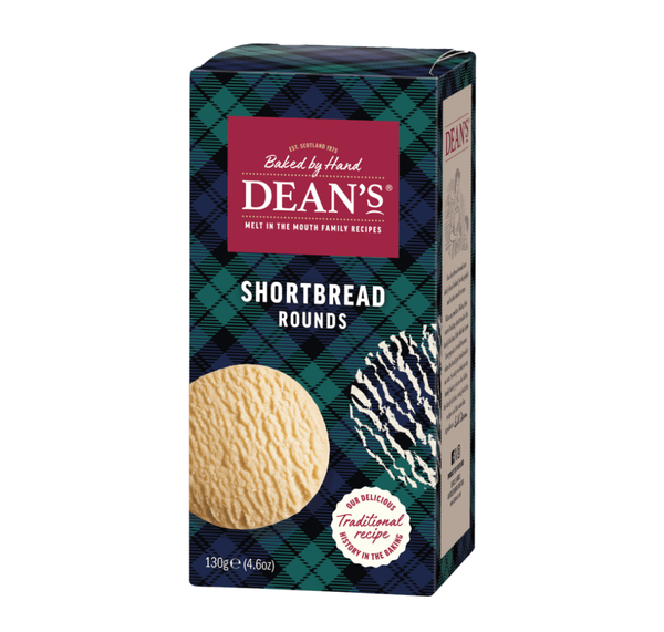 Dean's Traditional Shortbread Rounds 130g