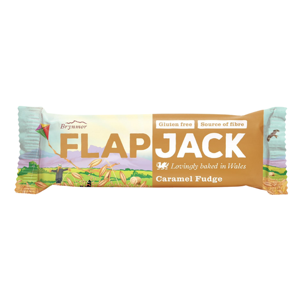 Brynmor Gluten Free Caramel Fudge Flapjack 80g