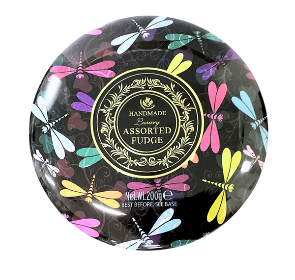 Gardiners of Scotland Dragonfly Assorted Fudge Tin (200g)