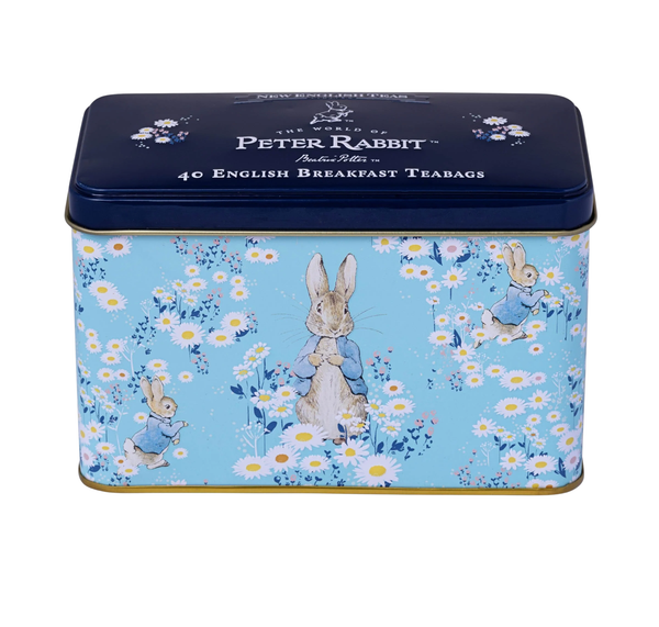 New English Teas Beatrix Potter Classic Tea Tin Daisies