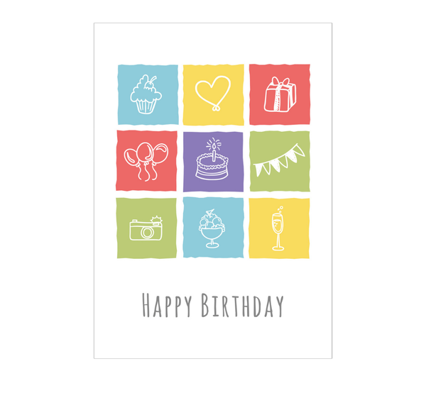 A6 Card Birthday