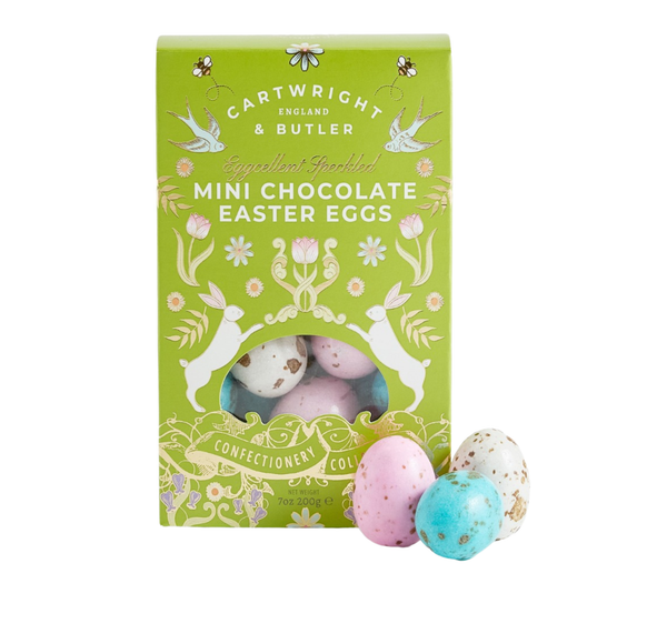 Cartwright & Butler Mini Chocolate Easter Eggs in Carton 200g