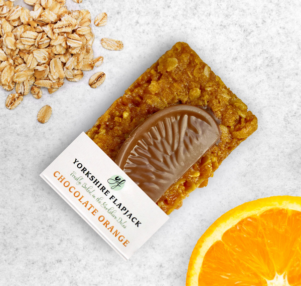 Yorkshire Flapjack Chocolate Orange Flapjack 80g