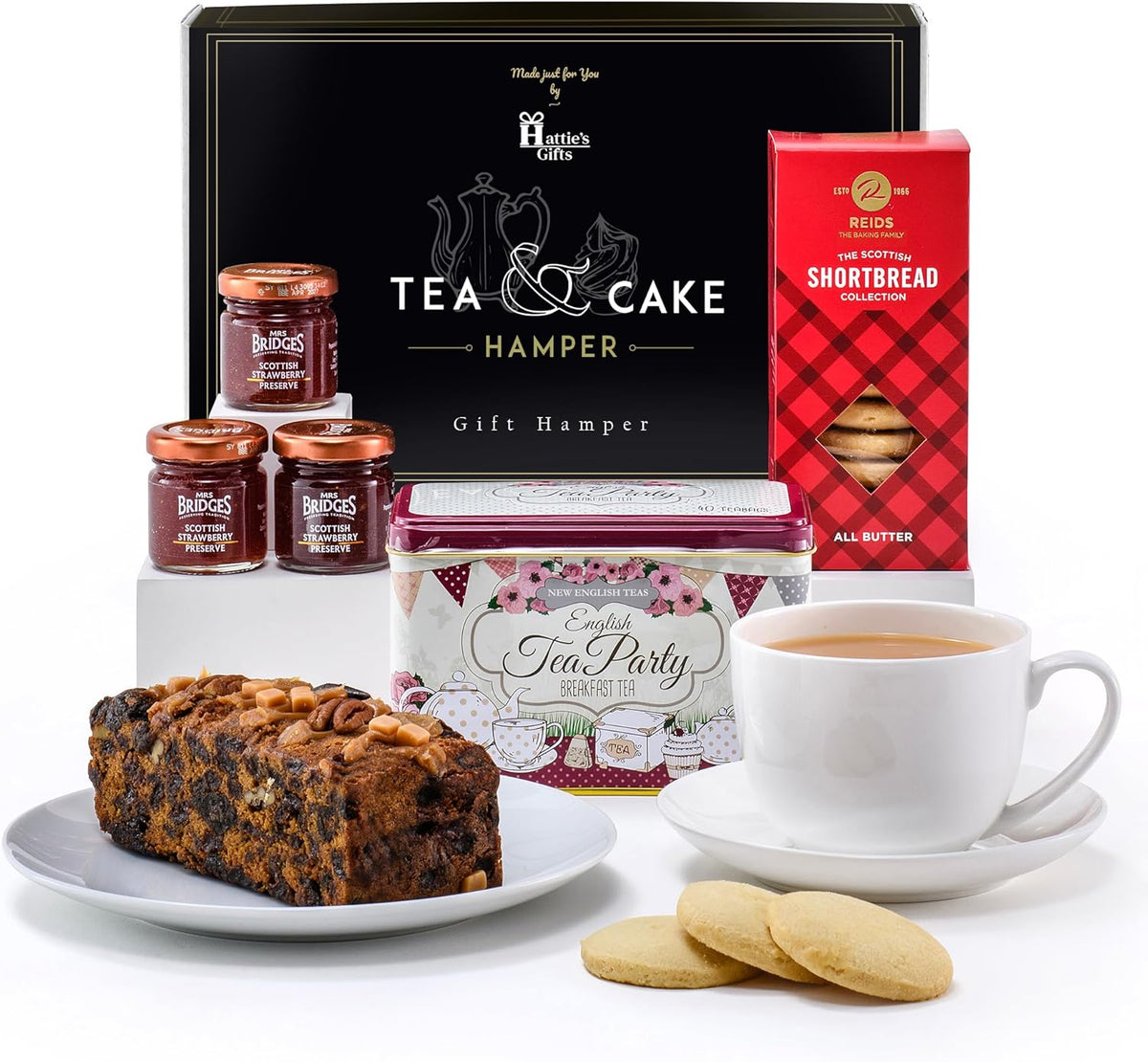 Tea Lover Gifts Afternoon Tea Hamper – Hattie's Gifts