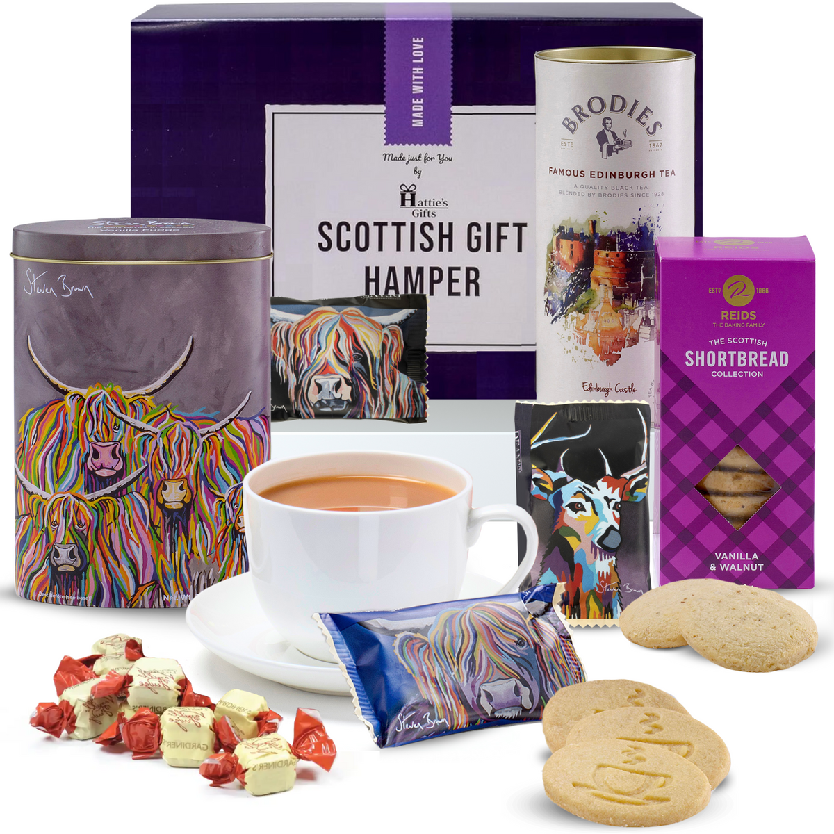 Scottish Tea Delights: English Tea, Shortbread and Fudge