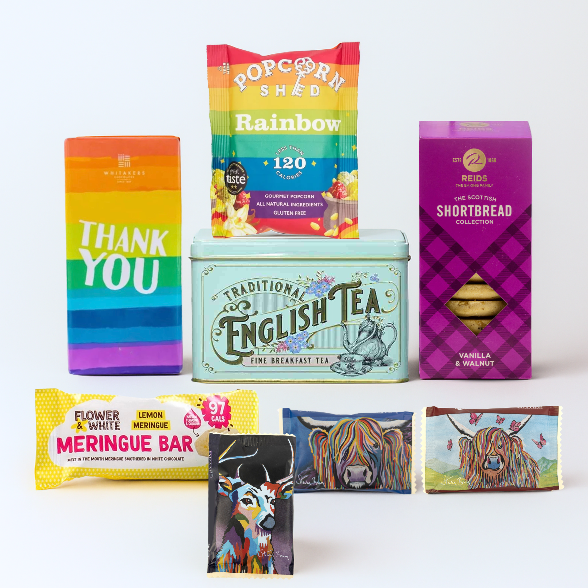 Thank You Hamper for Him - Tea & Gourmet Treats