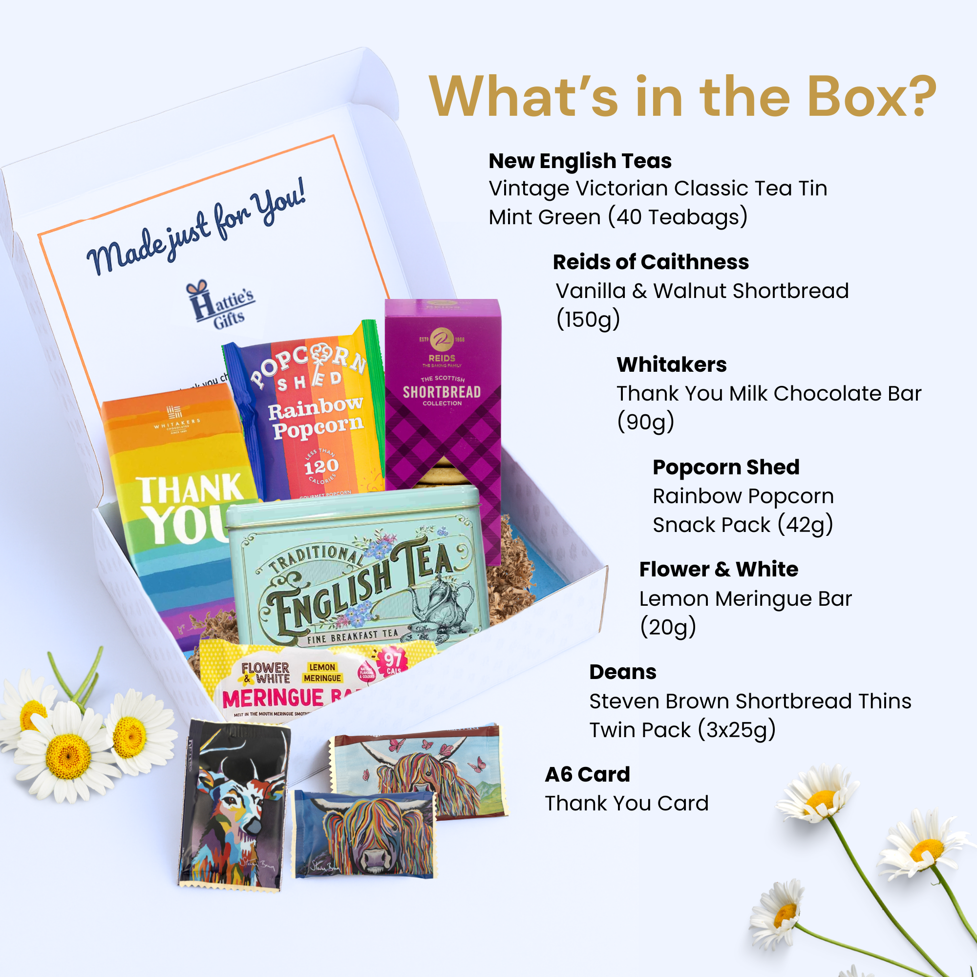 Thank You Hamper for Him - Tea & Gourmet Treats