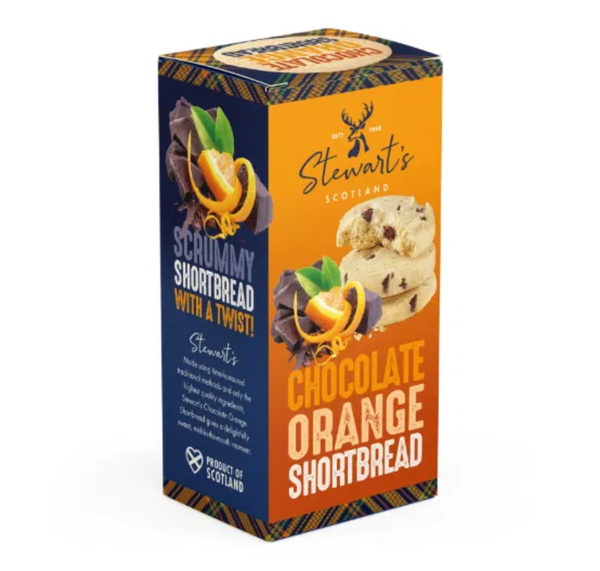 Stewart's Signature Chocolate Orange Shortbread (160g)