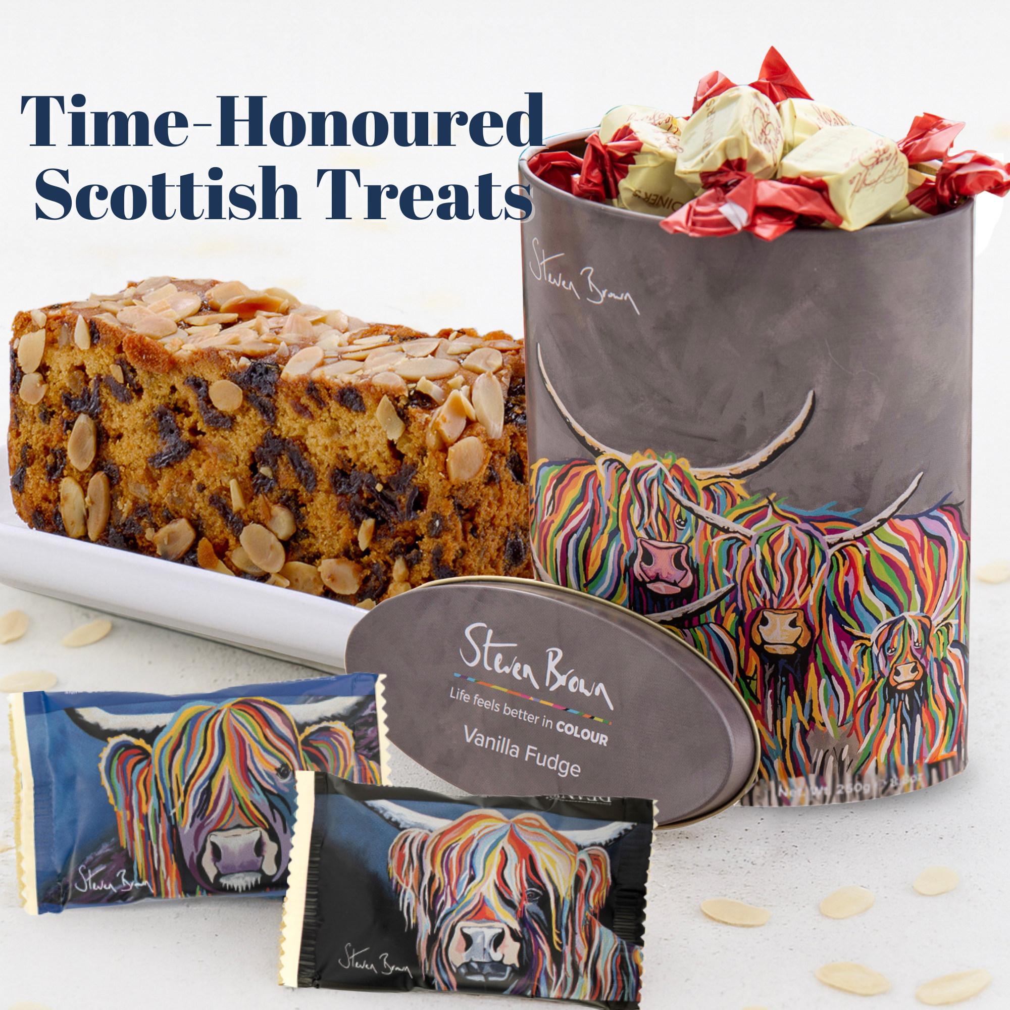 Afternoon Tea & Scottish Treats Gift Box Ross & Claire McCoo