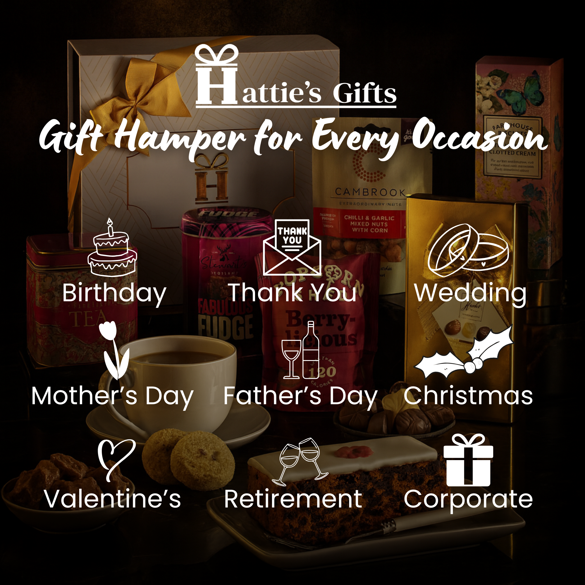 Luxury Tea and Treats Hamper