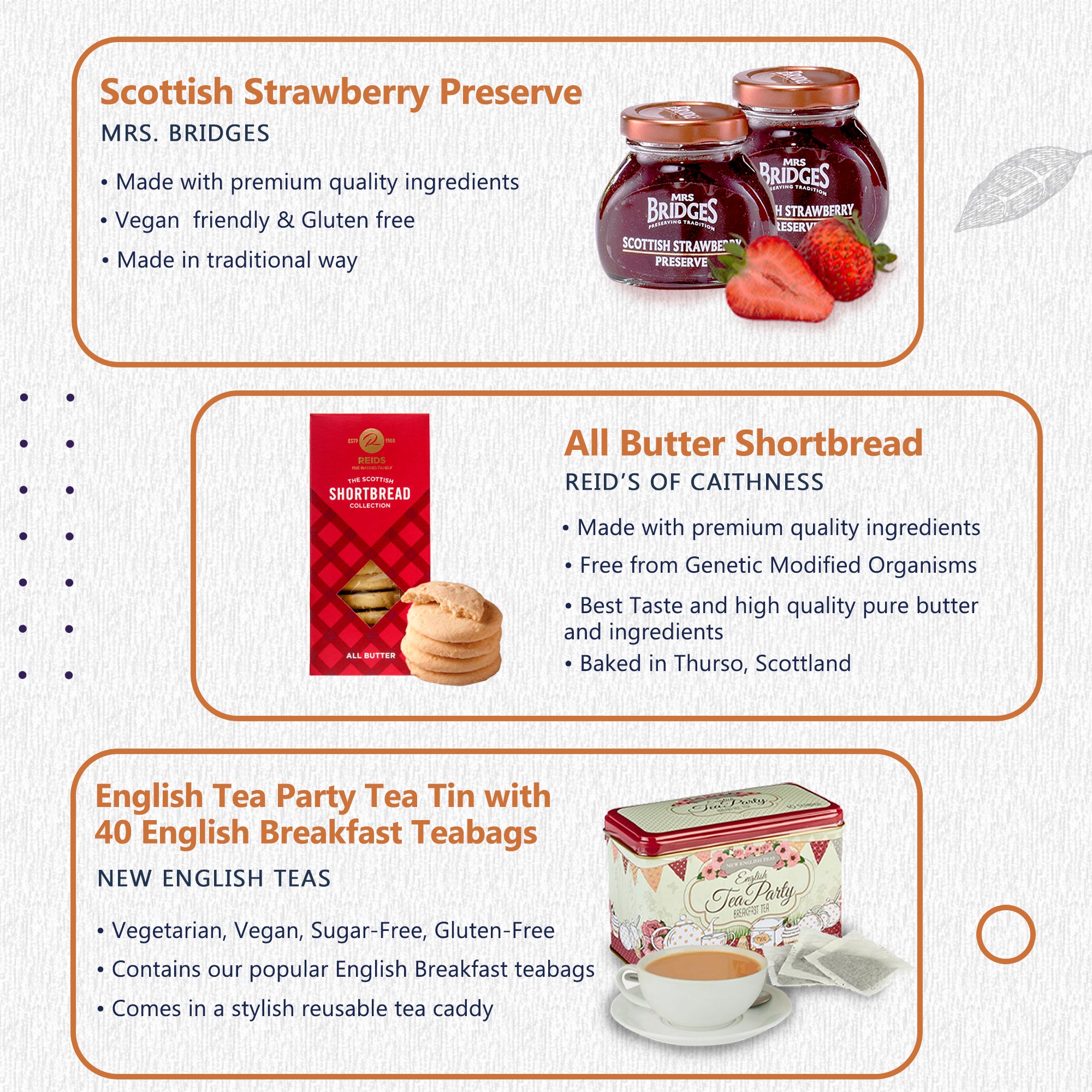 Tea Lover's Delight: Exquisite Tea and Cake Hamper