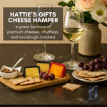 Cheese gift hamper featuring artisan flavours and chutney jars
