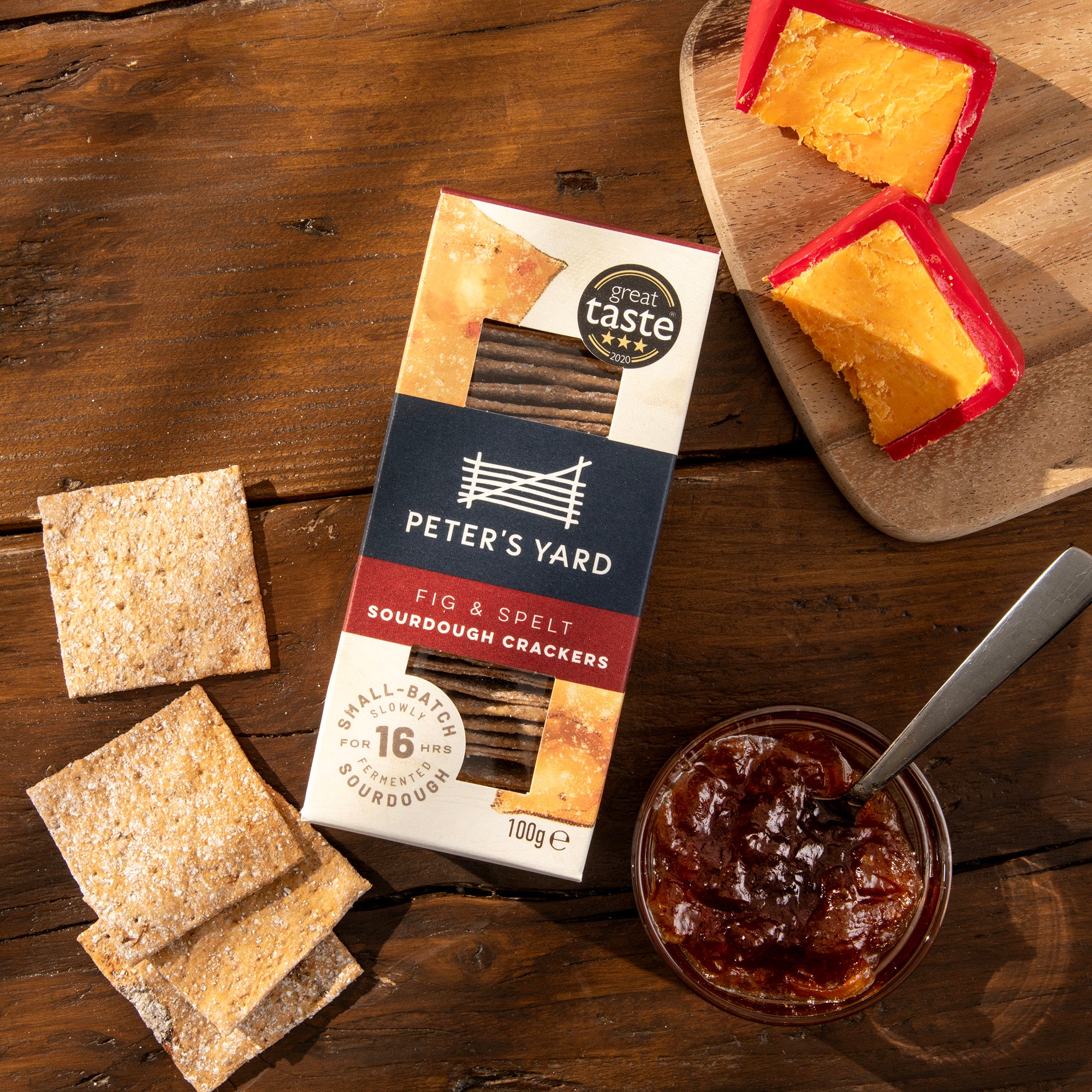 Sourdough Crackers