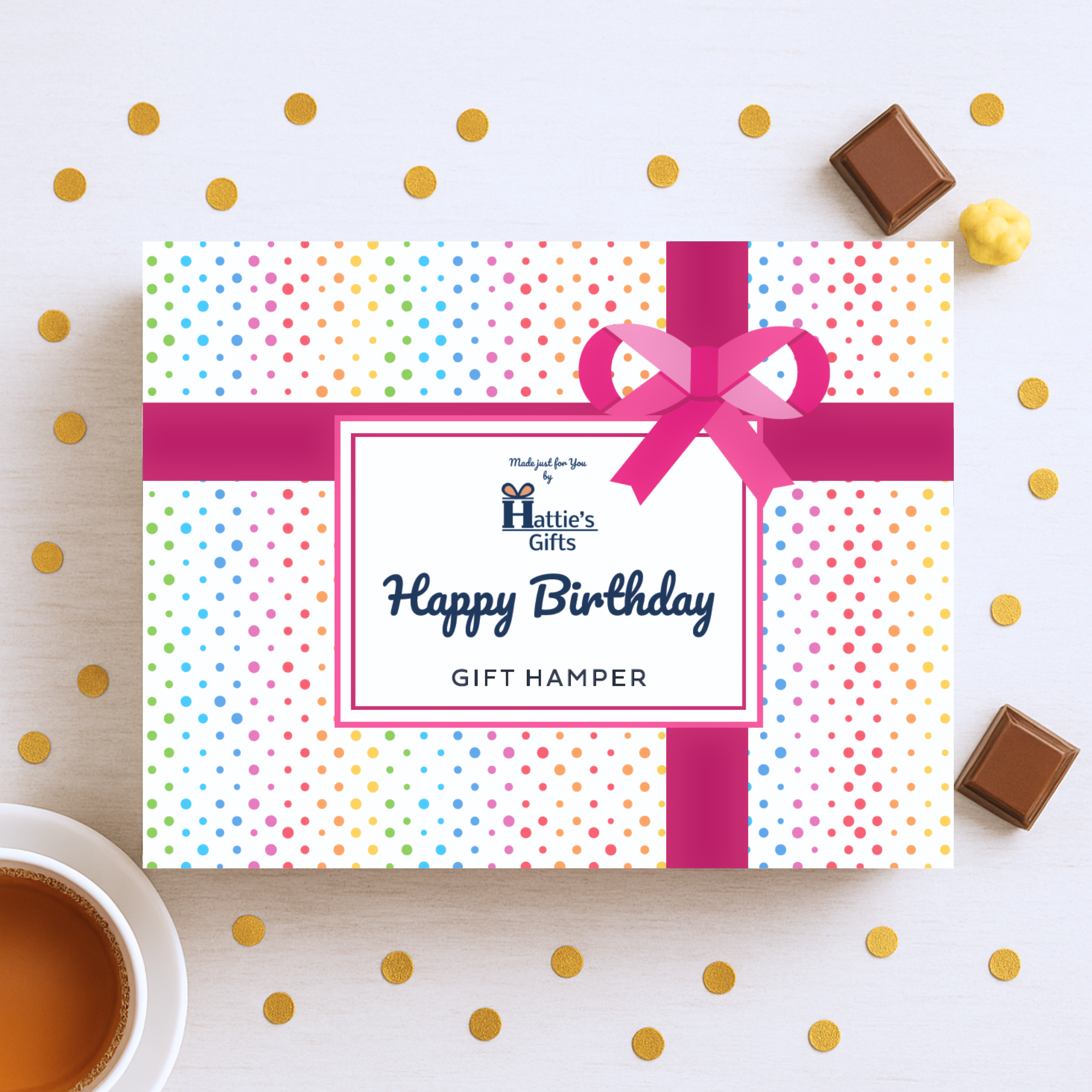 Birthday Gift for Her - Tea & Treats Hamper