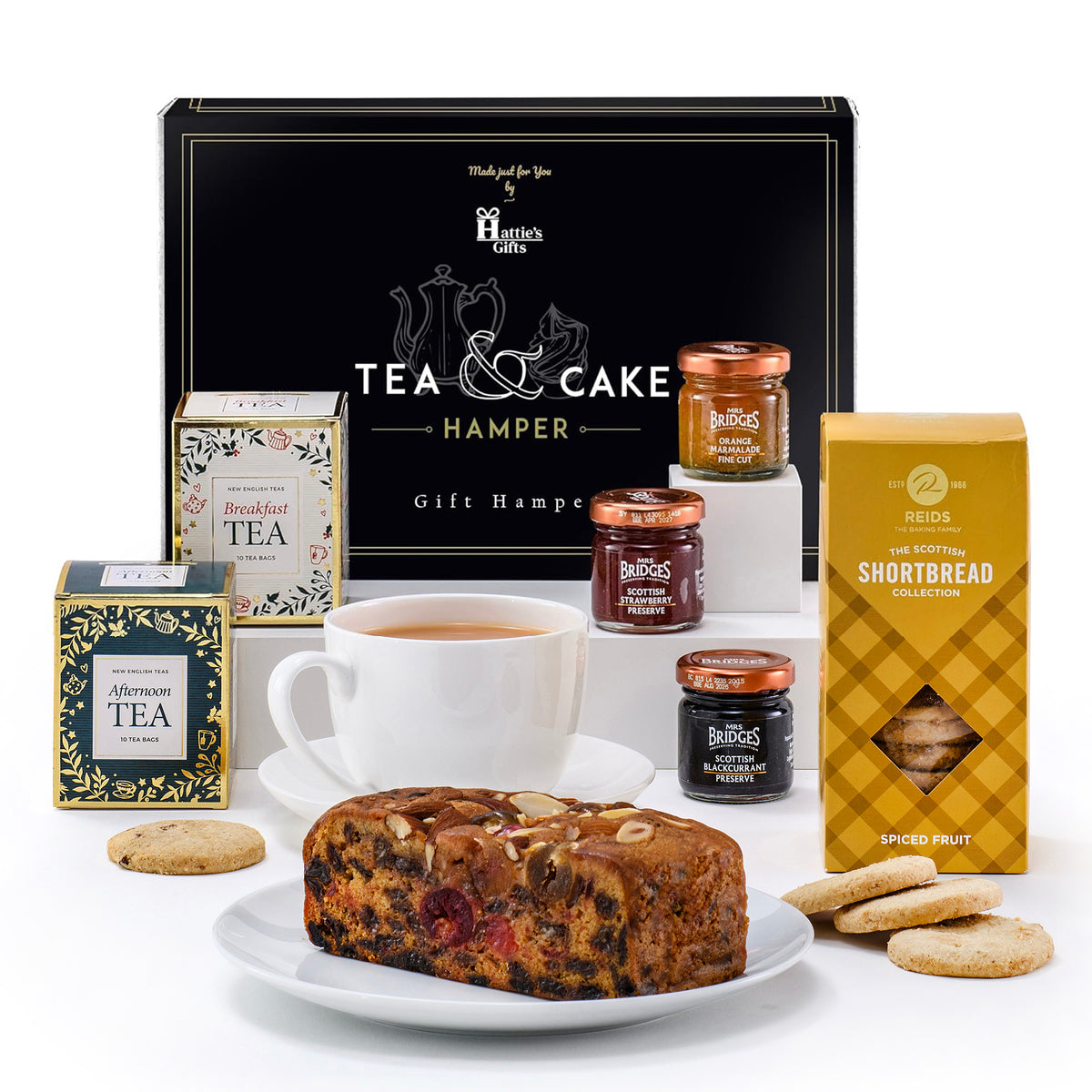 Tea and Butter Fruit & Nut Cake Hamper