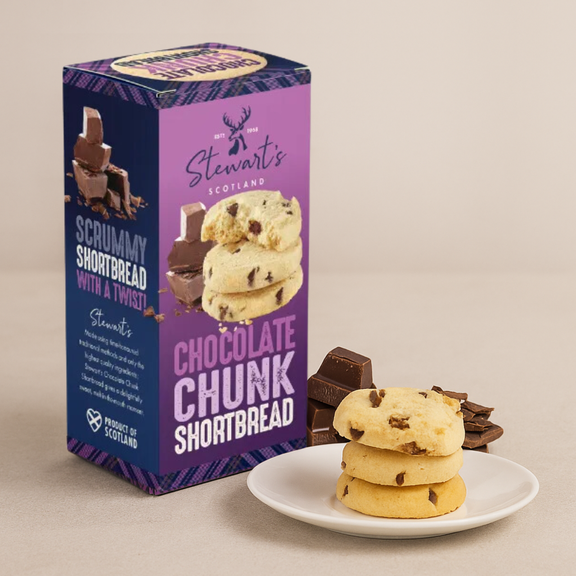 Coffee Gift Hamper – Chocolate Chunk Biscuits & Gourmet Coffee