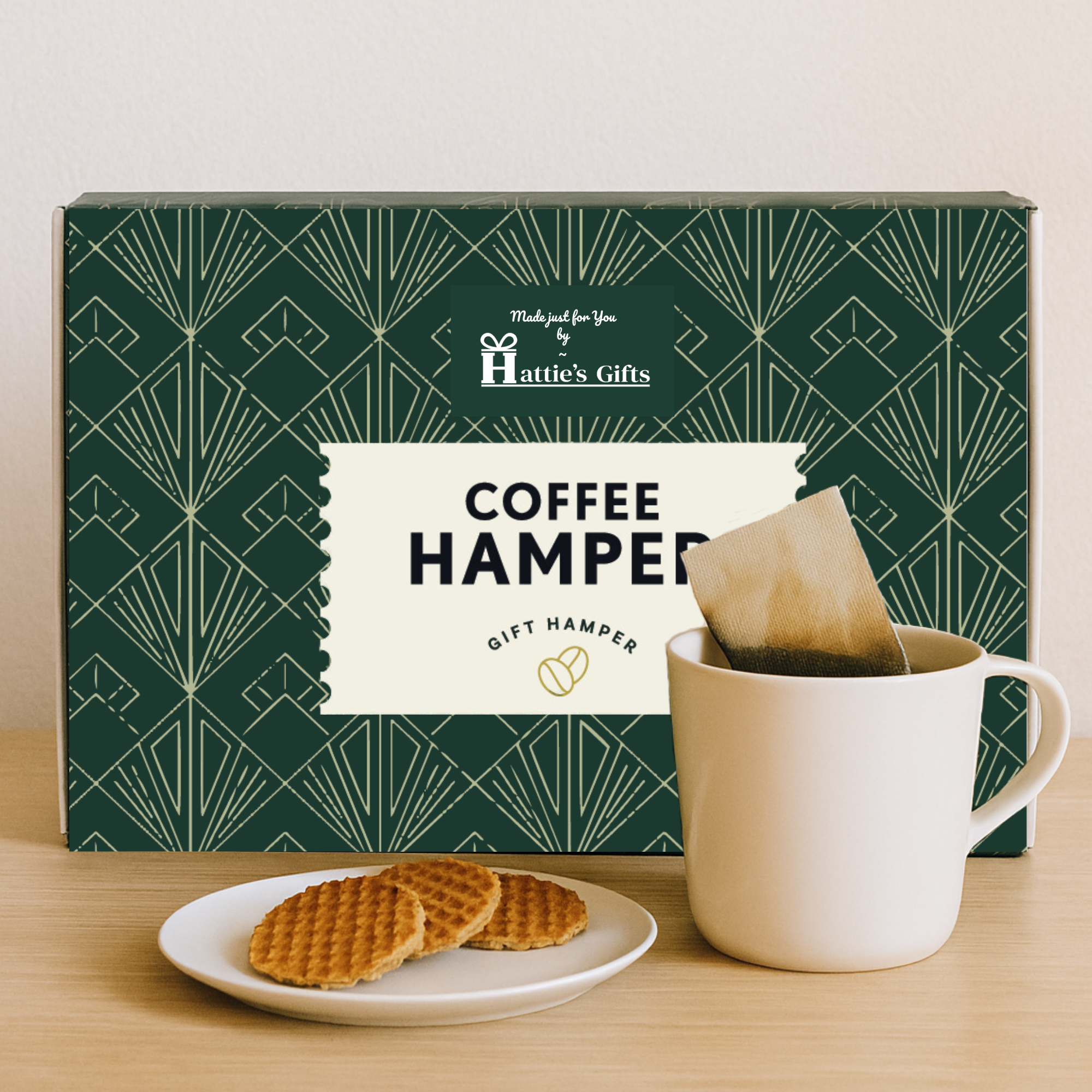 Coffee Gift Hamper – Chocolate Orange Biscuits & Gourmet Coffee