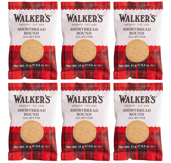 Walkers Shortbread Mini Shortbread Round (6x11g)